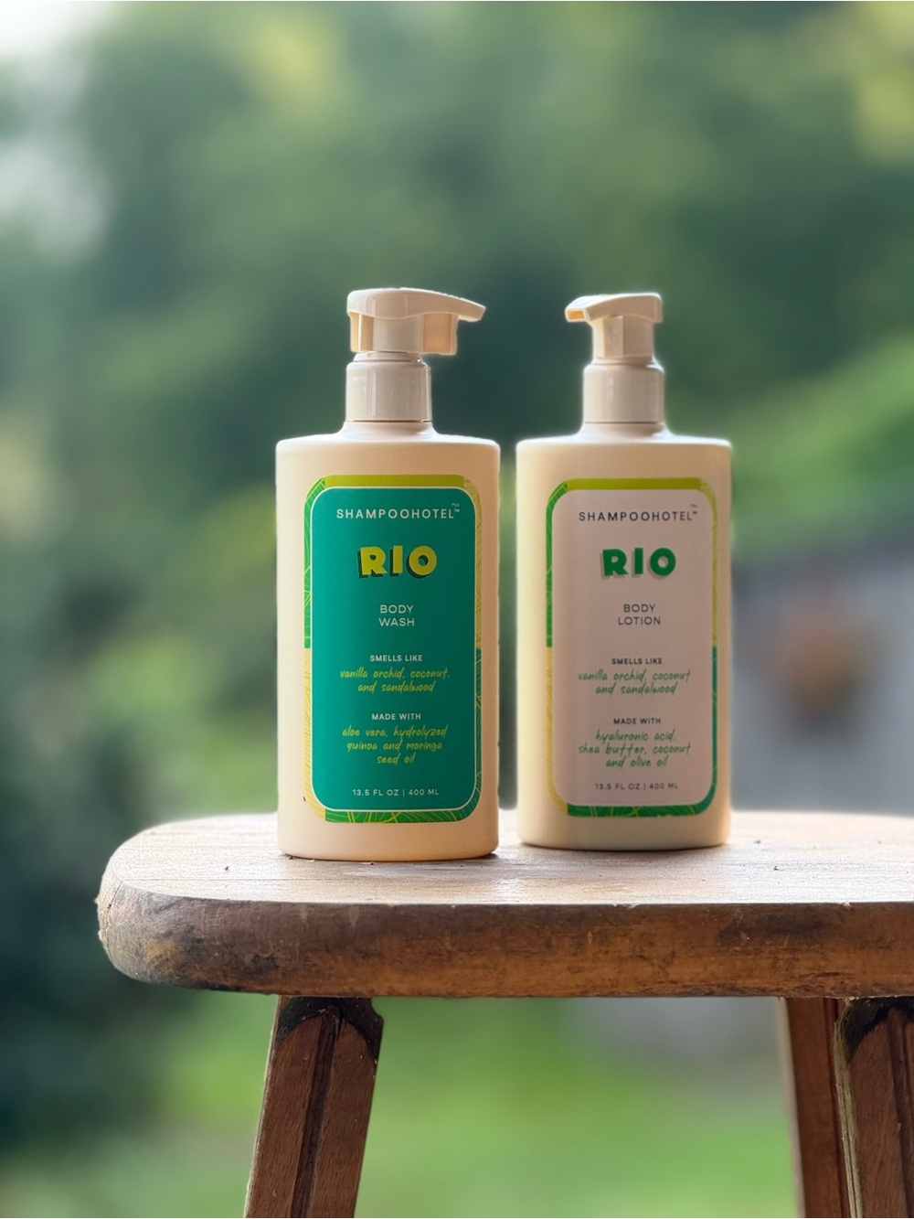 RIO Body Wash & Lotion Set with Bag